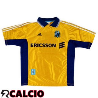 Seconda Maglia Marsiglia Retro Giallo 1998-1999  Seconda Maglia Marsiglia Retro Giallo 1998-1999