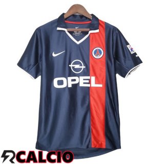 Prima Maglia Paris PSG Retro Blu 2001-2002  Prima Maglia Paris PSG Retro Blu 2001-2002