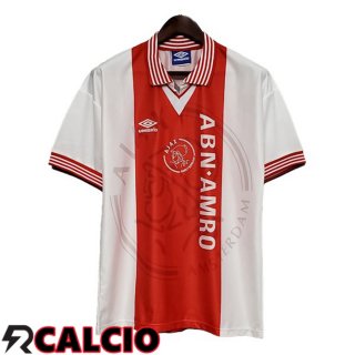 Prima Maglia AFC Ajax Retro Rosso 1995-1996  Prima Maglia AFC Ajax Retro Rosso 1995-1996