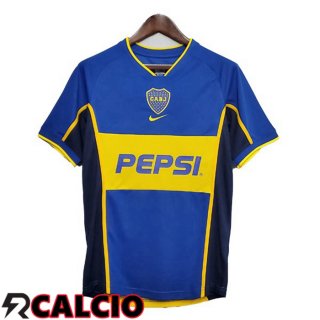 Prima Maglia Boca Juniors Retro Blu 2002  Prima Maglia Boca Juniors Retro Blu 2002