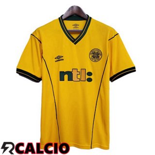 Seconda Maglia Celtic FC Retro Giallo 2001-2003  Seconda Maglia Celtic FC Retro Giallo 2001-2003