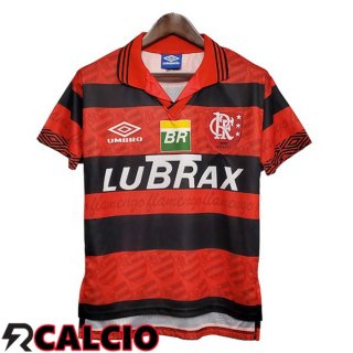 Prima Maglia Flamengo Retro Rosso Nero 1995  Prima Maglia Flamengo Retro Rosso Nero 1995