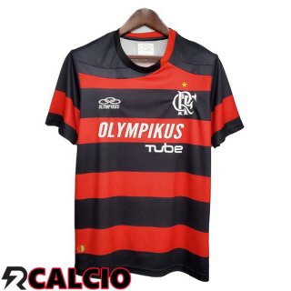 Prima Maglia Flamengo Retro Rosso Nero 2009-2010  Prima Maglia Flamengo Retro Rosso Nero 2009-2010