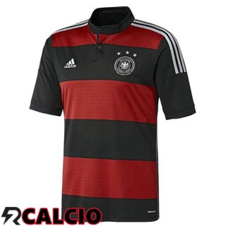 Seconda Maglia Germania Retro Nero Rosso 2014  Seconda Maglia Germania Retro Nero Rosso 2014
