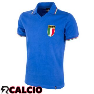Prima Maglia Italia Retro Blu 1982  Prima Maglia Italia Retro Blu 1982
