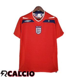Seconda Maglia Inghilterra Retro Rosso 2008-2010  Seconda Maglia Inghilterra Retro Rosso 2008-2010