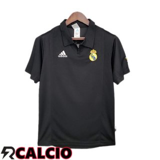 Seconda Maglia Real Madrid Champions League Retro Nero 2002-2003  Seconda Maglia Real Madrid Champions League Retro Nero 2002-2003