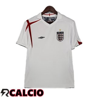 Prima Maglia Inghilterra Retro Retro Bianco 2006  Prima Maglia Inghilterra Retro Retro Bianco 2006