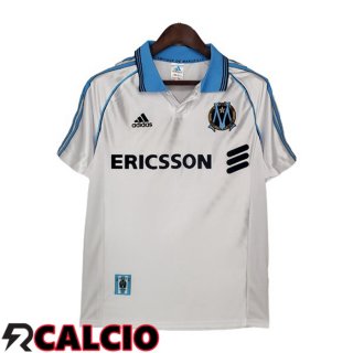 Prima Maglia Marsiglia Retro Bianco 1998-1999  Prima Maglia Marsiglia Retro Bianco 1998-1999