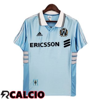 Seconda Maglia Marsiglia Retro Blu 1998-1999  Seconda Maglia Marsiglia Retro Blu 1998-1999