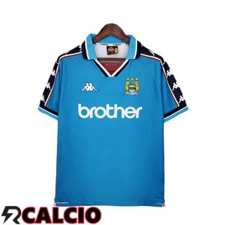 Prima Maglia Manchester City Retro Blu 1997-1999  Prima Maglia Manchester City Retro Blu 1997-1999