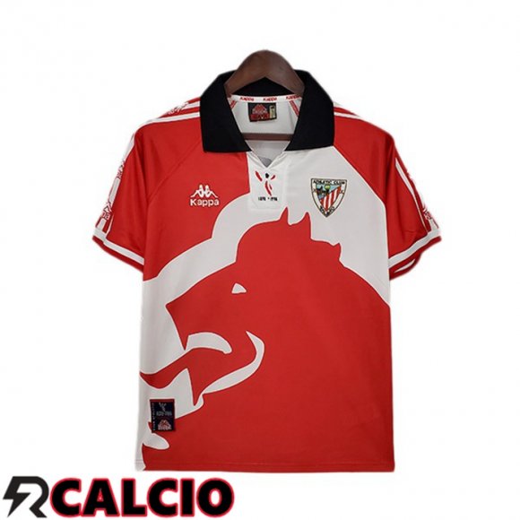 Prima Maglia Athletic Bilbao Retro Rosso 1997-1998  Prima Maglia Athletic Bilbao Retro Rosso 1997-1998