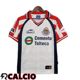 Seconda Maglia CD Guadalajara Retro Rosso Bianco 1999-2000  Seconda Maglia CD Guadalajara Retro Rosso Bianco 1999-2000
