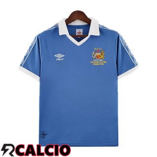 Prima Maglia Manchester City Retro Blu 1981-1982  Prima Maglia Manchester City Retro Blu 1981-1982