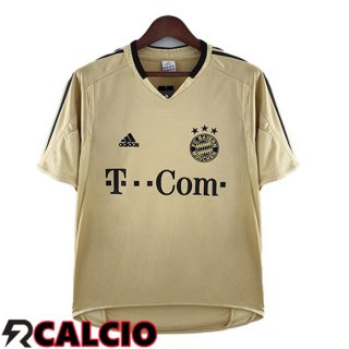 Seconda Maglia Bayern Monaco Retro Giallo 2004-2005  Seconda Maglia Bayern Monaco Retro Giallo 2004-2005