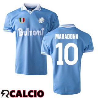 Prima Maglia SSC Napoli Retro MARADONA #10 1986-1987