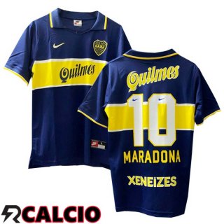 Prima Maglia Boca Juniors Retro MARADONA #10 1997-1998  Prima Maglia Boca Juniors Retro MARADONA #10 1997-1998