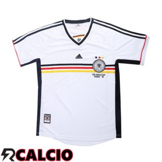 Prima Maglia Germania Retro Bianco 1998  Prima Maglia Germania Retro Bianco 1998