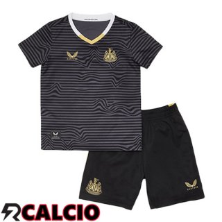Seconda Maglia Newcastle United Bambino Nero 2021 2022