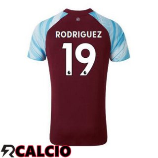 Prima Maglia Burnley (RODRIGUEZ 19) Marron 2021 2022