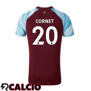Prima Maglia Burnley (CORNET 20) Marron 2021 2022