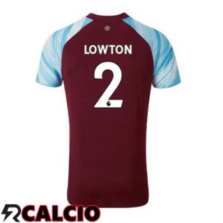 Prima Maglia Burnley (LOWTON 2) Marron 2021 2022