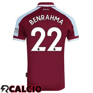 Prima Maglia West Ham United (BENRAHMA 22) Rosso 2021 2022