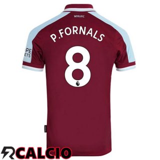 Prima Maglia West Ham United (P.FORNALS 8) Rosso 2021 2022