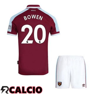 Prima Maglia West Ham United (BOWEN 20) Bambino Rosso 2021 2022