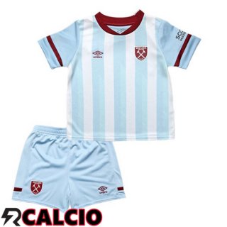 Seconda Maglia West Ham United Bambino Blu 2021 2022