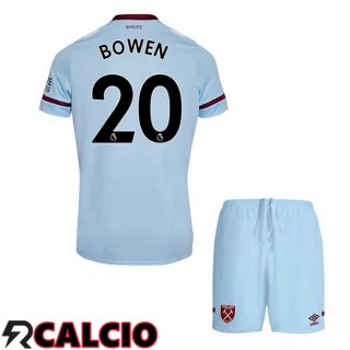 Seconda Maglia West Ham United (BOWEN 20) Bambino Blu 2021 2022