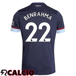Terza Maglia West Ham United (BENRAHMA 22) Terza Blu 2021 2022