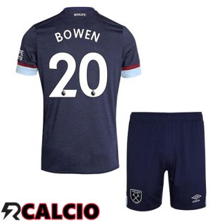 Terza Maglia West Ham United (BOWEN 20) Bambino Terza Blu 2021 2022
