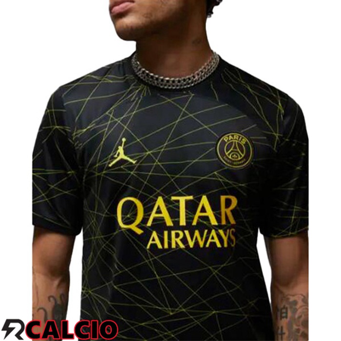 Quarto Maglia Paris PSG Nero 2022/2023