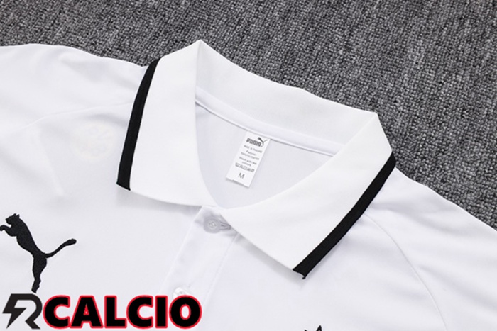 Maglia Polo Dortmund BVB + Pantaloni Bianco 2023/2024