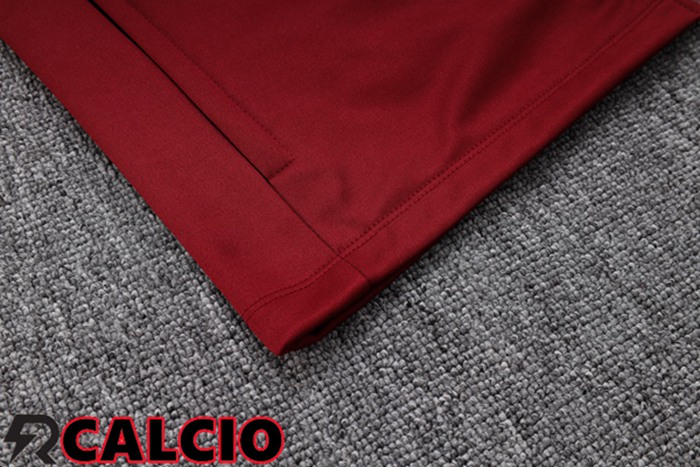 Insieme Giacca Con Cappuccio Tuta Portogallo Rosso 2023/2024