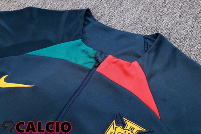 Insieme Tuta Calcio Portogallo Blu Reale 2023/2024