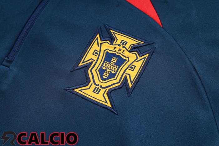 Insieme Tuta Calcio Portogallo Blu Reale 2023/2024