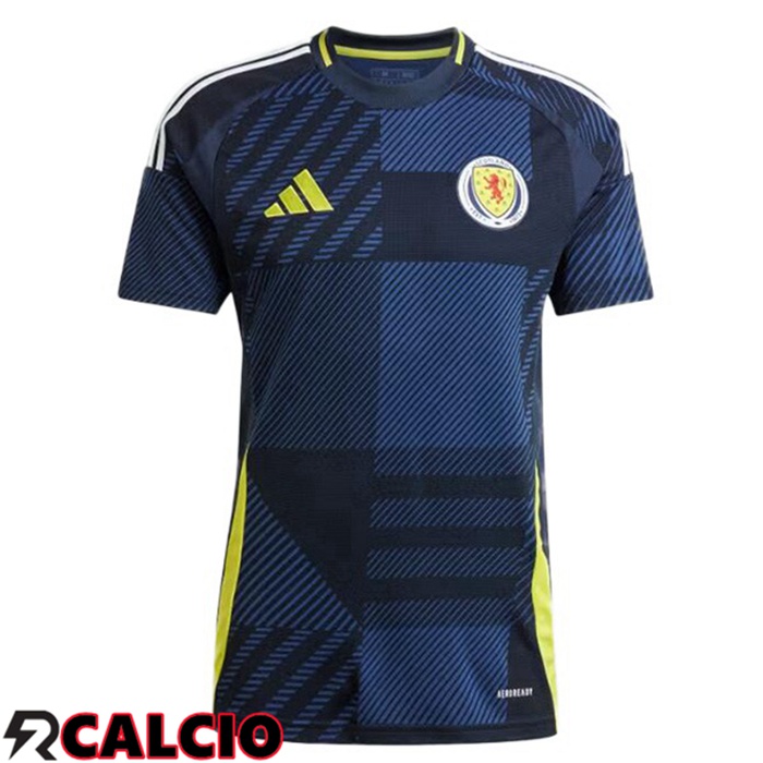 Comprare Maglia Scozia Prima Blu Reale 2024 2025 Basso Prezzo