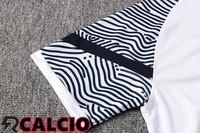 T Shirt Allenamento Francia + Pantaloni Bianco 2021/2022