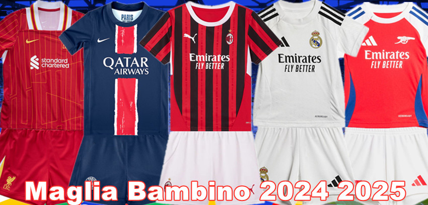 Shop Nuova Maglia Bambino 23 2024 2025 A Poco Prezzo Thailandia